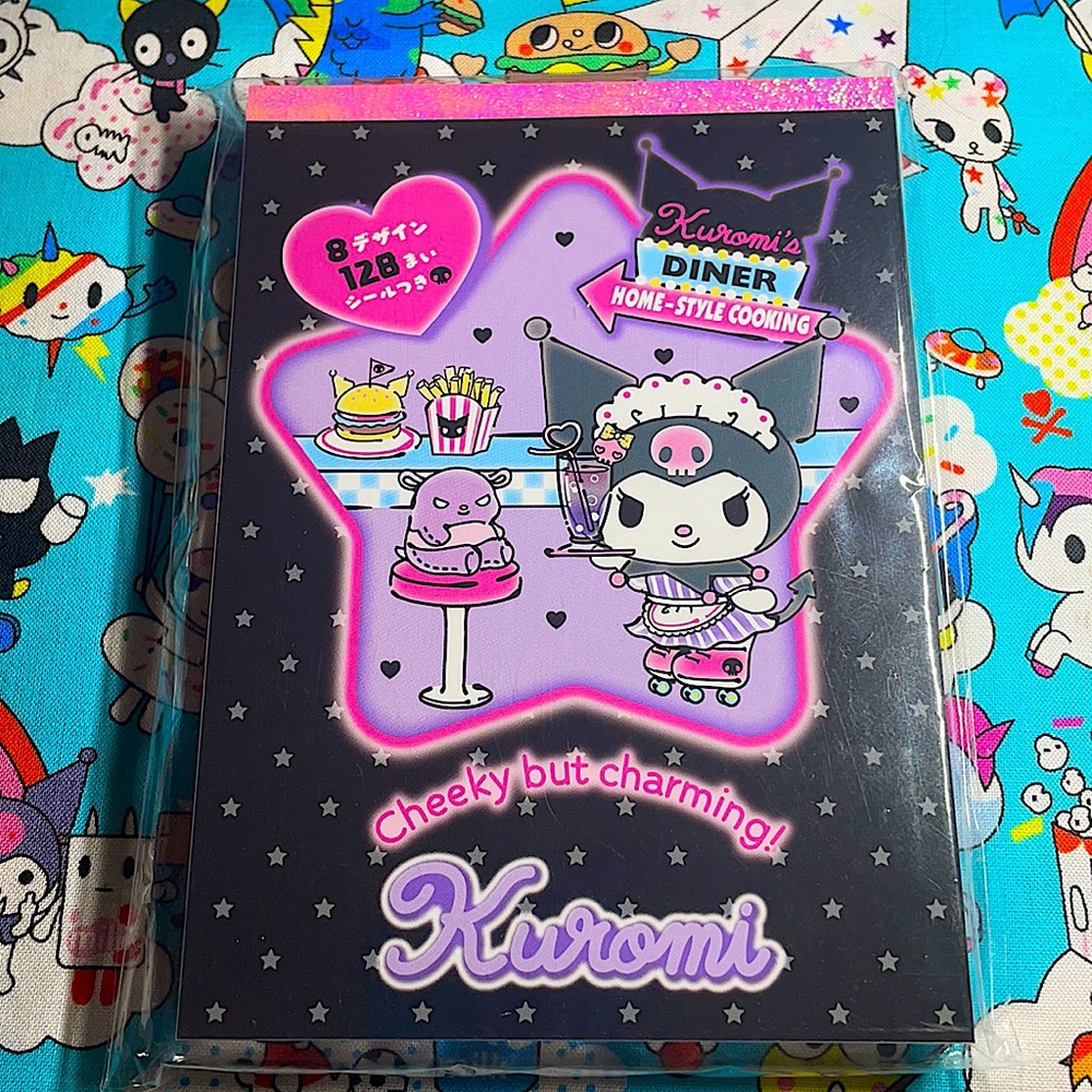 Kuromi note pad!